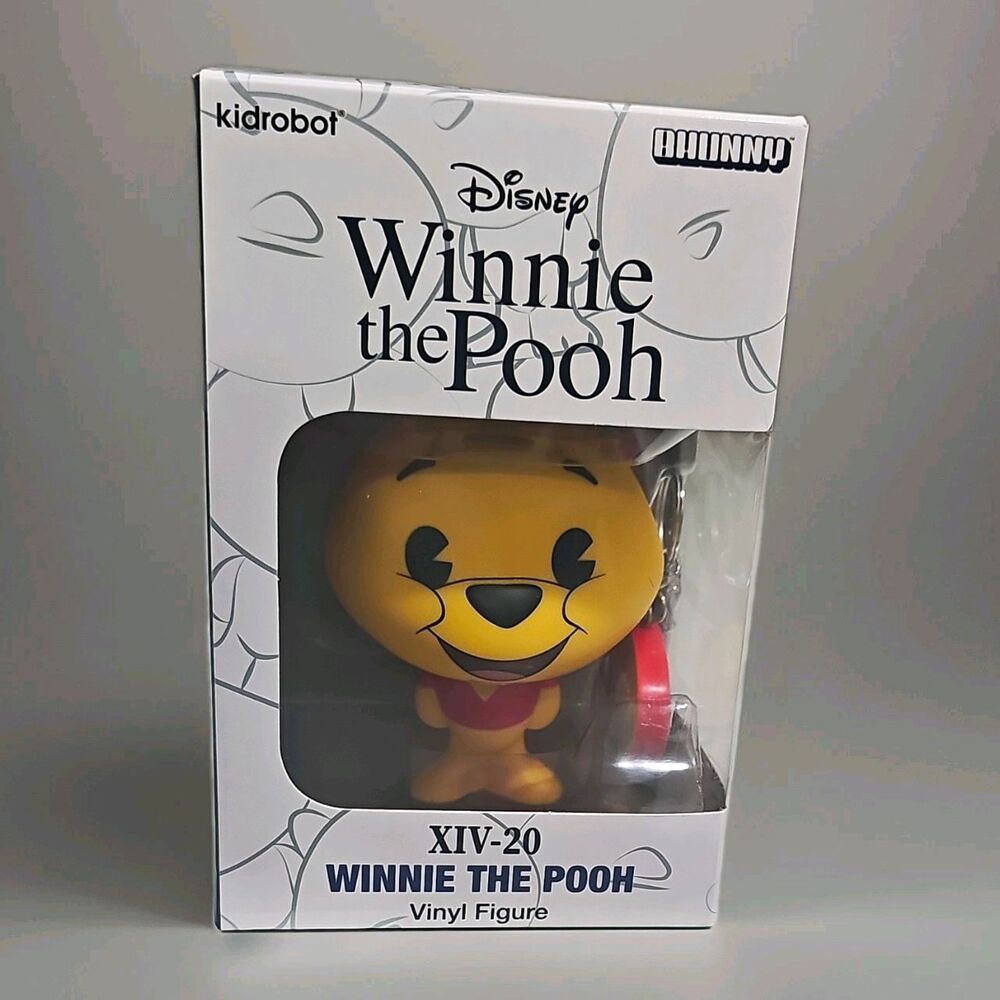 Kidrobot Disney Winnie the Pooh Dunny XIV-20 4" Vinyl Figure w/ Keychain